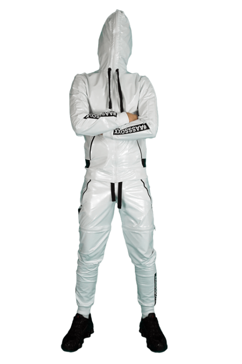 7LATEX JACKET ONLY FUCK #VINYLGEAR WHITE.png