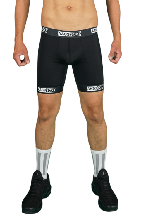 US SNEAKERS LYCRA SHORTS BLACK SHORT1.png