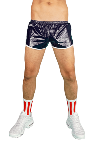 US SNEAKERS GYM NYLON SHORT FLAG NAVY REGULAR1.png