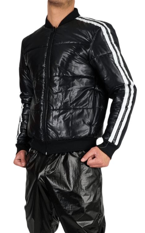 Two Side Puff Jacket Black Holo Scally Gear2.png