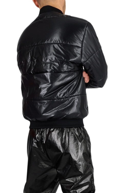 Two Side Puff Jacket Black Holo Scally Gear5.png