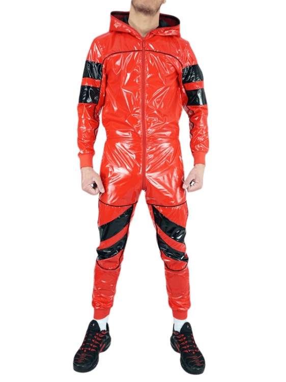 Sweaty Nylon Overall RED1.png