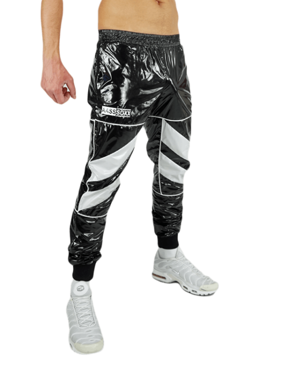 Sweaty Nylon Pants Black6.png