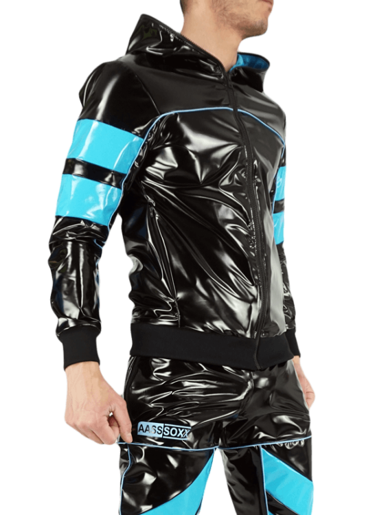 Sweaty Latex Jacket Blue5.png