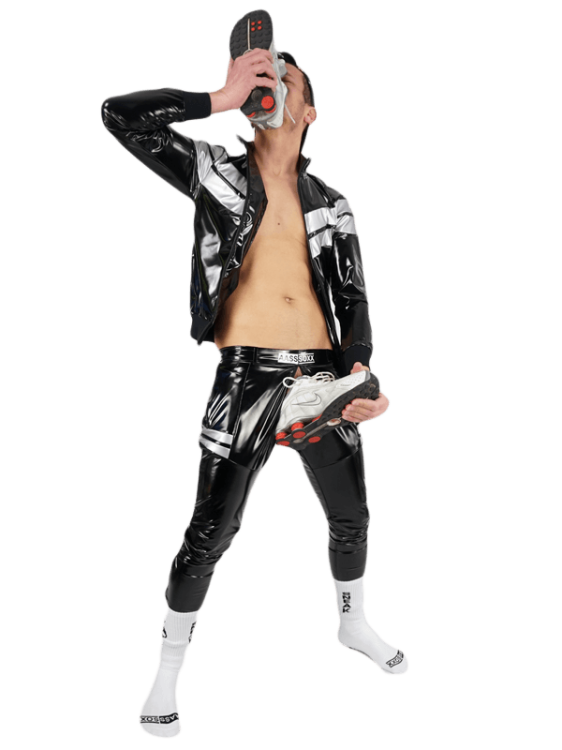 Rough Latex Jacket Silver11.png