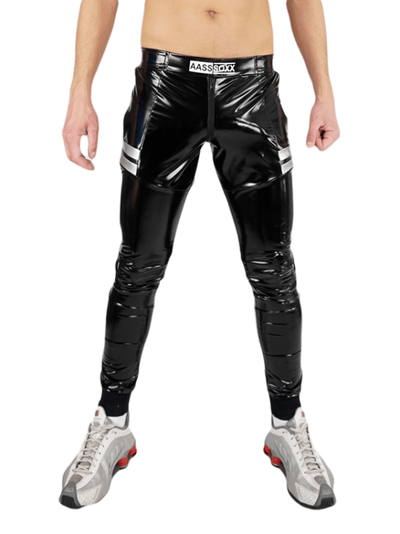 Rough Latex Pants Silver1.png
