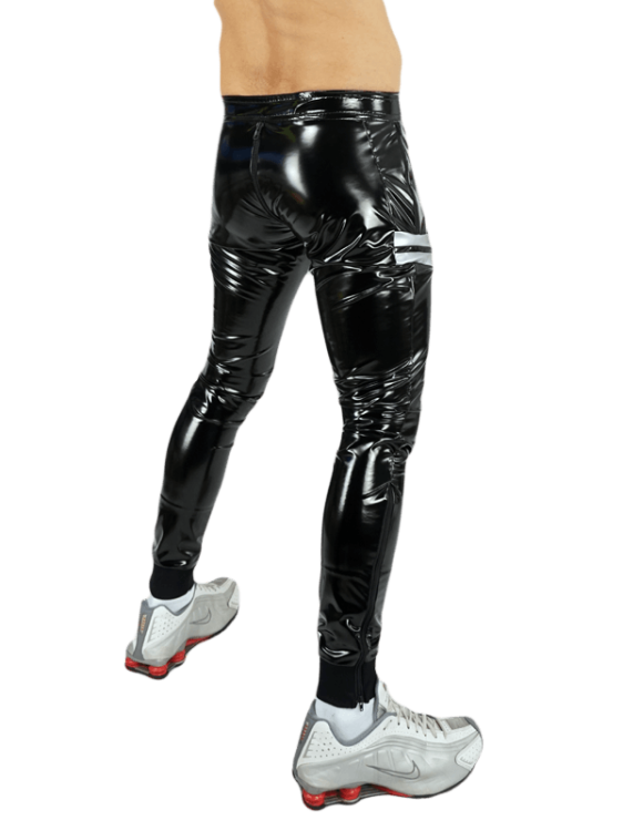Rough Latex Pants Silver4.png