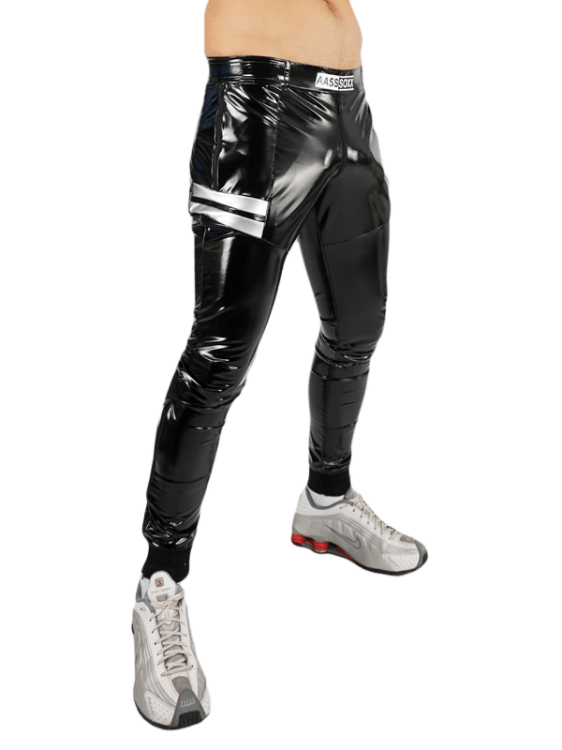 Rough Latex Pants Silver5.png
