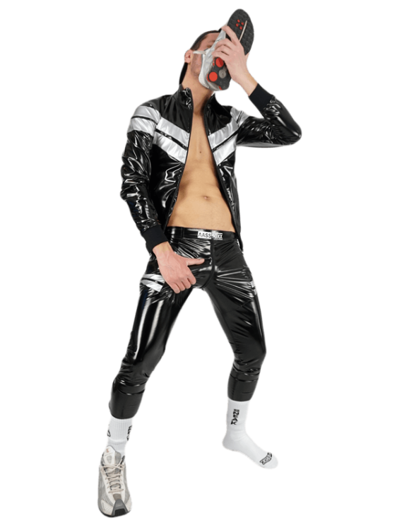 Rough Latex Pants Silver11.png