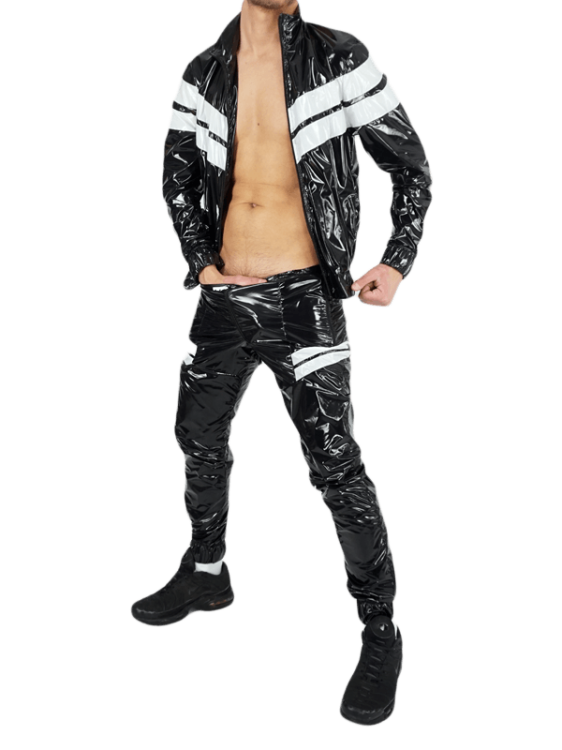 Rough Nylon Jacket Black7.png