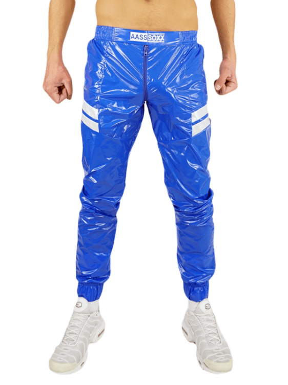 Rough Nylon Pants Blue1.png