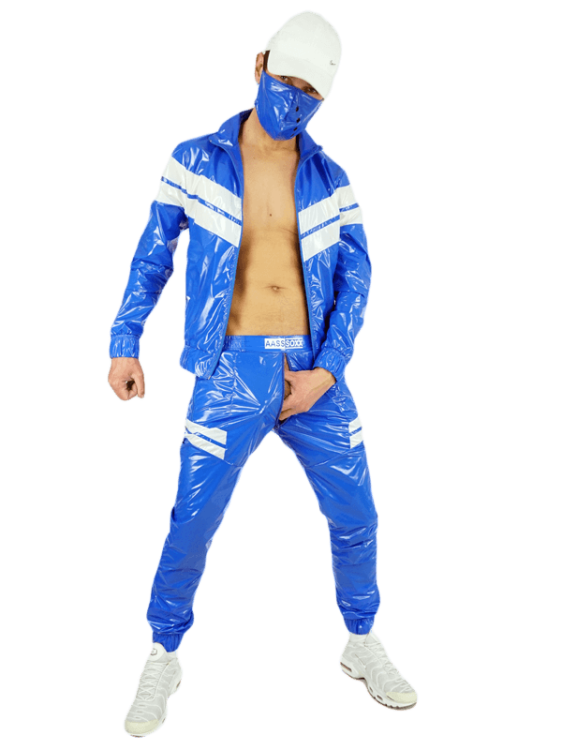 Rough Nylon Pants Blue10.png