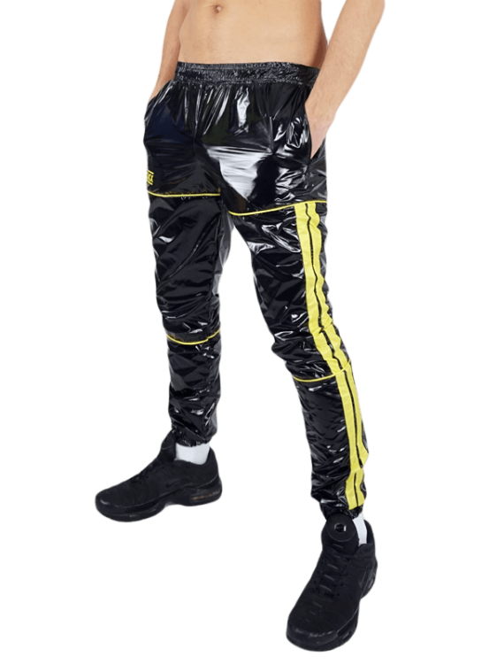 Dirty Nylon Pants Yellow1.png