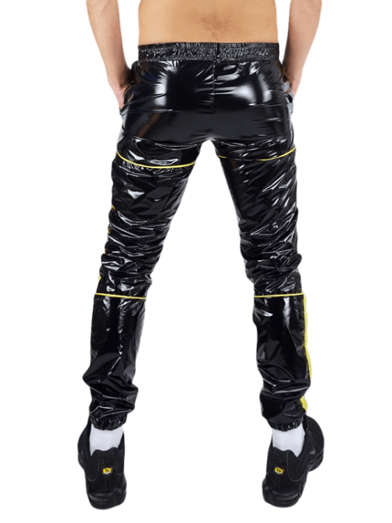 Dirty Nylon Pants Yellow3.png