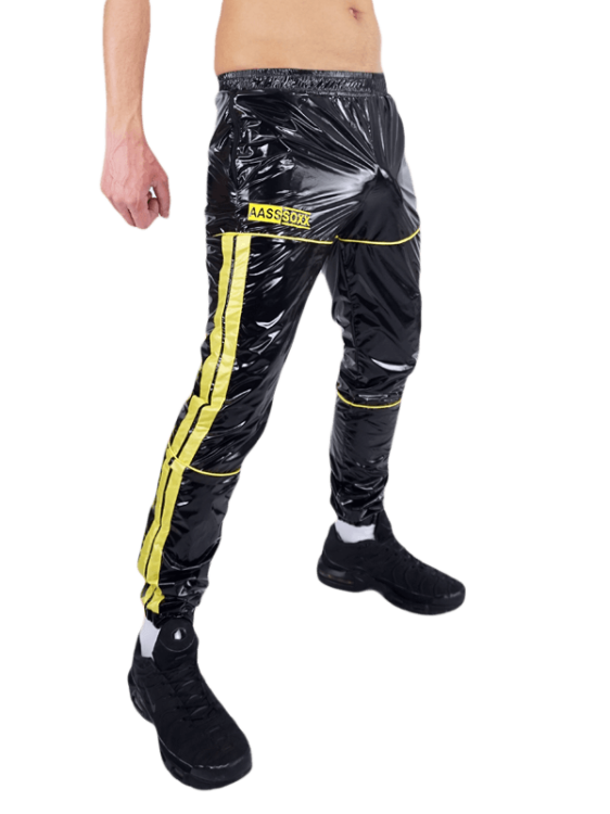 Dirty Nylon Pants Yellow4.png