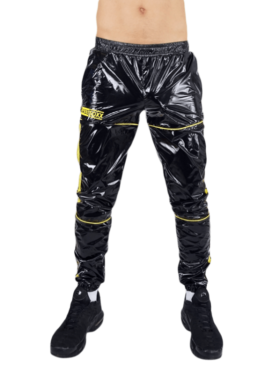 Dirty Nylon Pants Yellow5.png