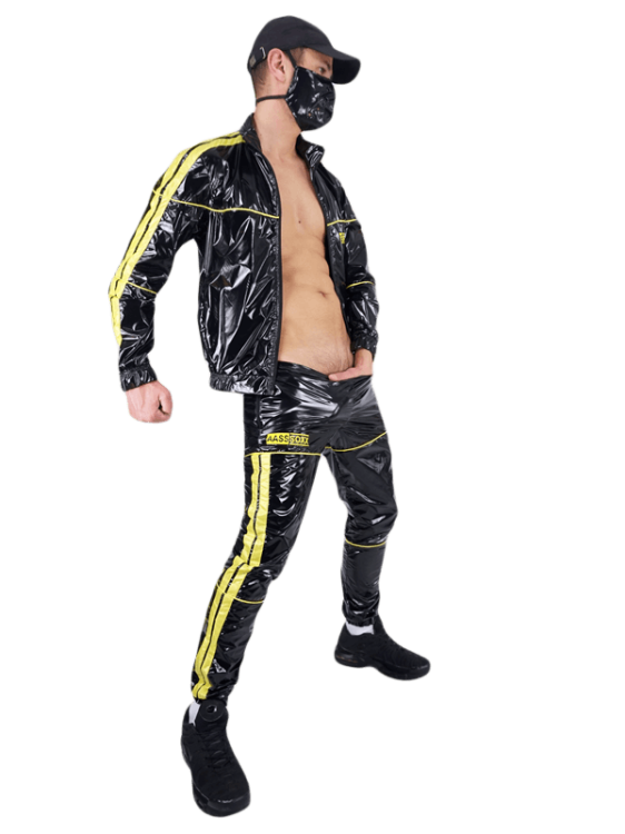 Dirty Nylon Pants Yellow10.png