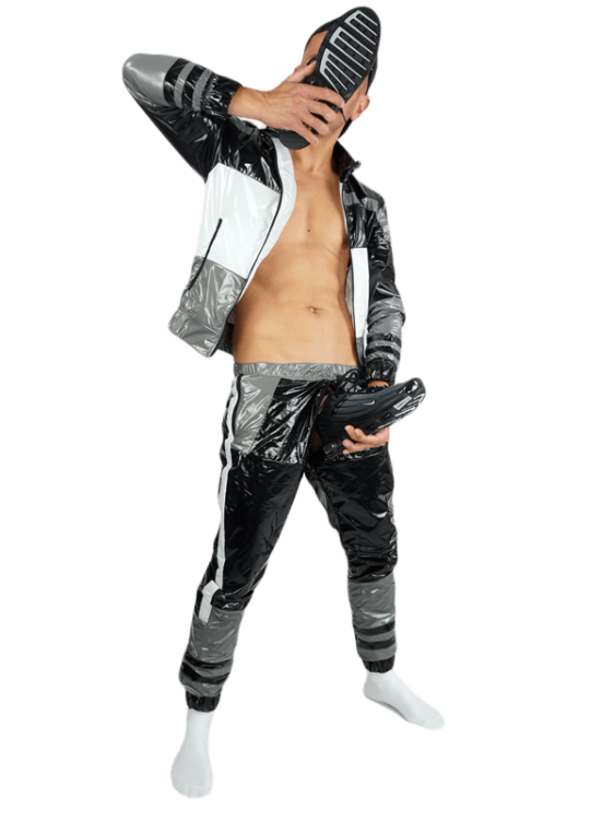 ASOX Nylon Pants Trainer Black12.png