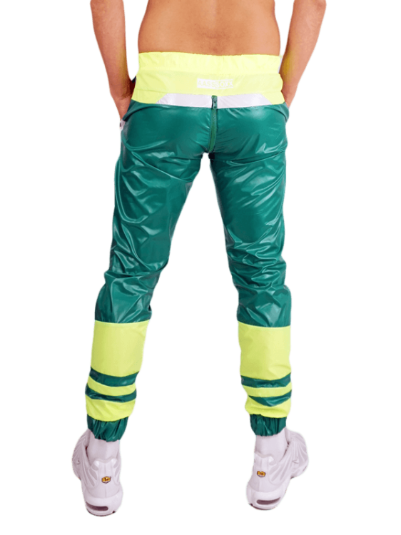 ASOX Nylon Pants Trainer Green White3.png