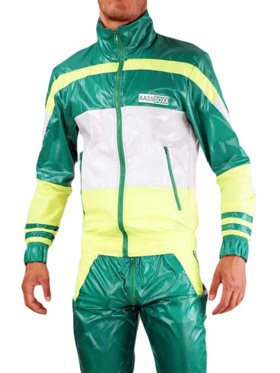 ASOX Nylon Jacket Trainer Green White2.png