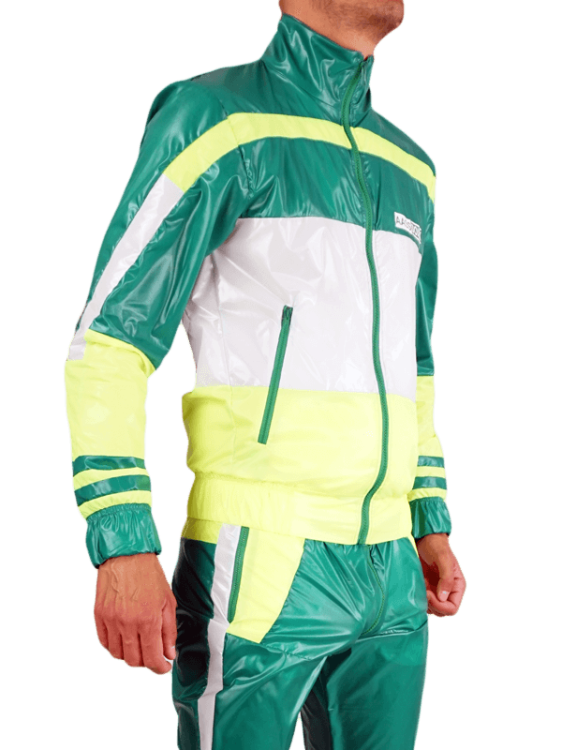 ASOX Nylon Jacket Trainer Green White6.png