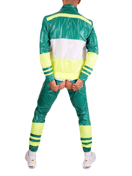 ASOX Nylon Jacket Trainer Green White9.png