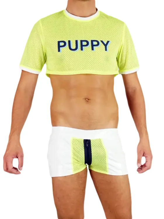 1Mesh Crop Top Neon .webp