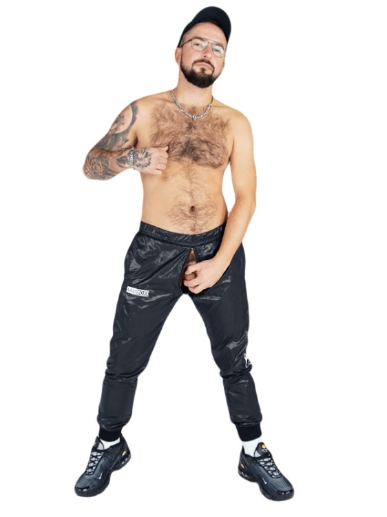 4EB Nylon Pants Puppy Black.png