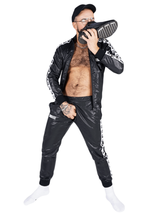 7EB Nylon Pants Puppy Black.png