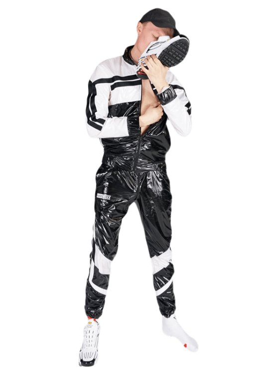 7Nylon Pants EB Black White.png