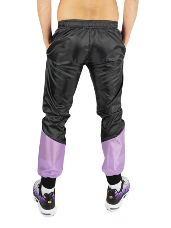 Raw Nylon Pants Hung Violet3.png