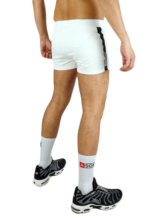 Gym Shorts Hung! Slut! Vers! White3.png