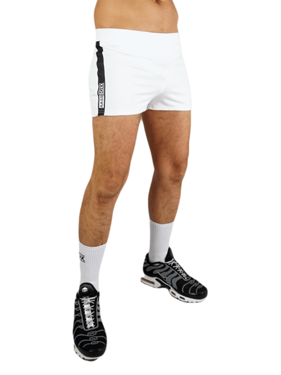 Gym Shorts Hung! Slut! Vers! White4.png