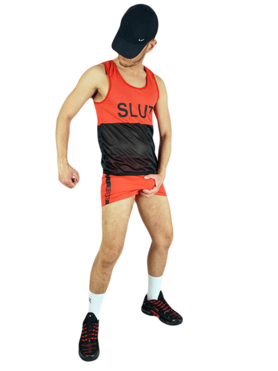Gym Shorts Hung! Slut! Vers! Red10.png