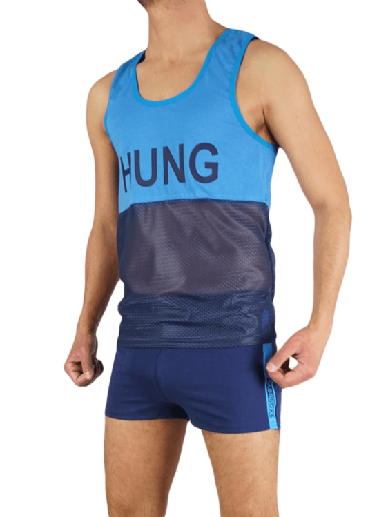 Gym Tank Top Hung! Slut! Vers! Navy2.png