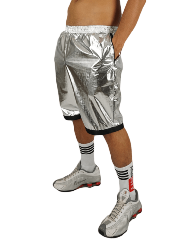 Kinky Baggy Shorts Silver1.png