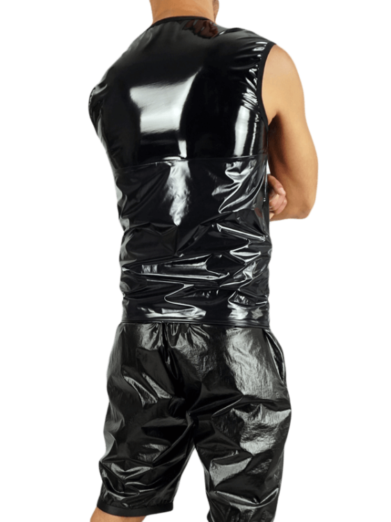 Latex_Nylon Shirt Masked Black5.png