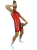 Latex Overall Masked Red Short11.png
