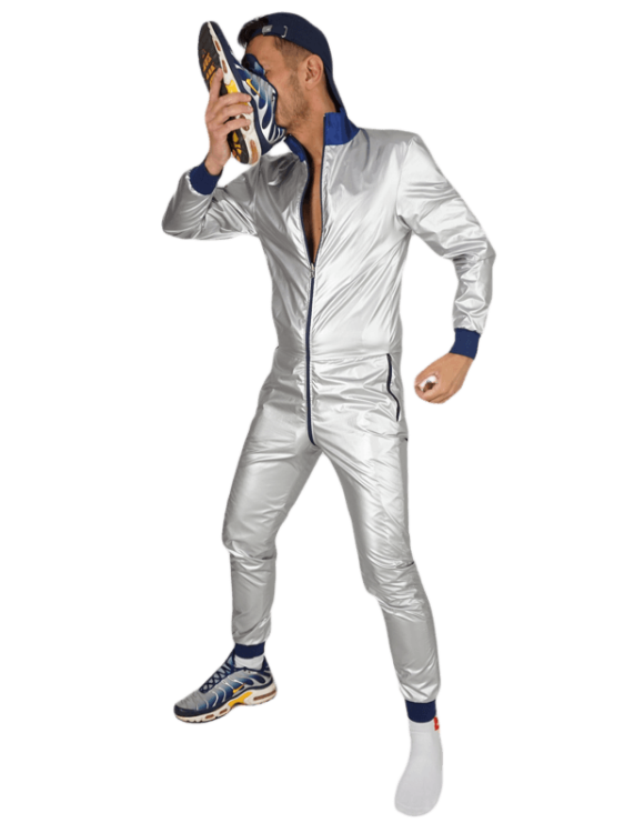 Two Side Raw Nylon Overall CUMLand Silver3.png