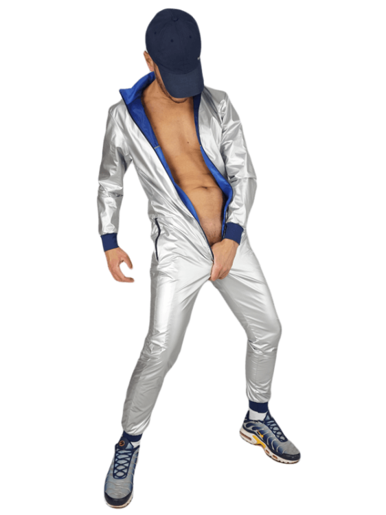 Two Side Raw Nylon Overall CUMLand Silver2.png