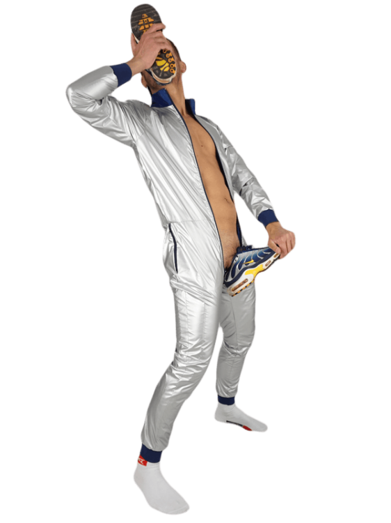 Two Side Raw Nylon Overall CUMLand Silver4.png