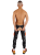 Nylon Pants FetishBoyyz Black Orange14.png