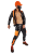 Nylon Jacket FetishBoyyz Black Orange8.png