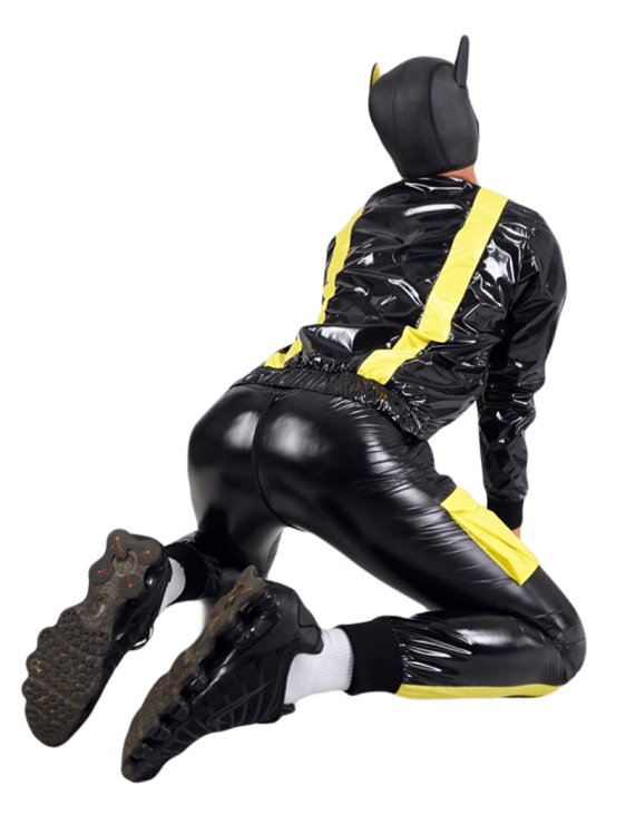 Nylon Jacket FetishBoyyz Black Yellow17.png