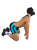 Lycra Singlet SportBoyyz Black Blue15.png