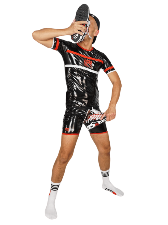 T-Shirt Fuck One Black Latex10.png