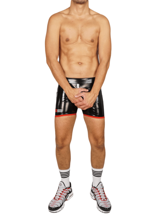 Shorts Fuck One Black Latex5.png