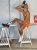 Nylon Gym Shorts Rocco Orange6.png
