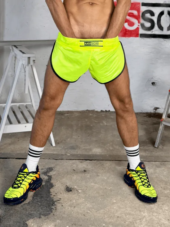 Nylon Gym Shorts Rocco Lemon5.png