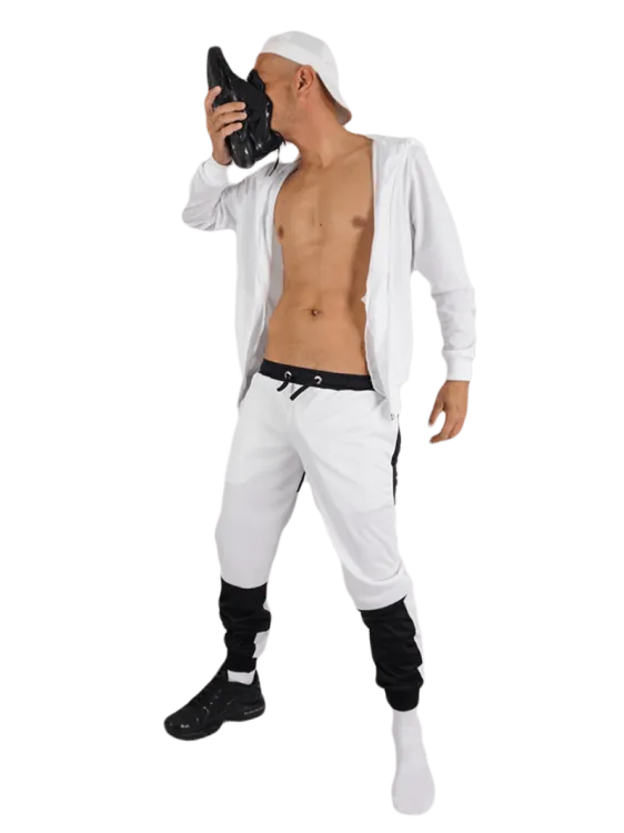 Shiny Sweatpants StrongBoyyz White18.png